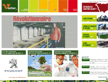 Tablet Screenshot of groupevacher.com